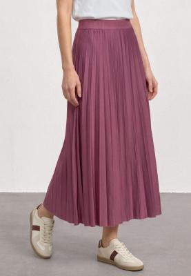 Midi skirt PlissÃ©e_solid