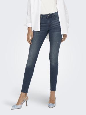 Skinny Jeans mit Normal Waist | ONLWAUW MID SK DNM BJ777 NOOS