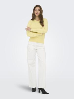 ONLMIO LS O-NECK BUTTON CARDIGA KNT