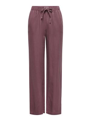 ONLGOA MW LINEN BL PULL-UP PANT CC