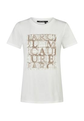 Softes Cotton Touch Shirt mit Paillettenschmuck