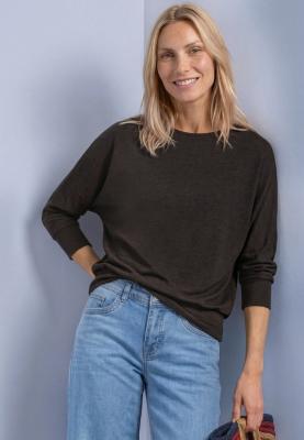 melange batwing shirt