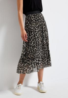 Mesh PlissÃ©e Skirt_print