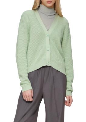 Strickjacke mit Strukturmuster