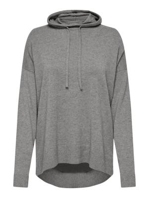 Kuscheliger Strickpullover – Ein zeitloses Must-Have | ONLIBI LS LOOSE LONG HOOD CC KNT