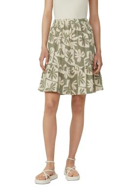 Musselin-Rock mit Volant