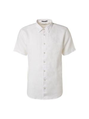 Leinen Herren Kurzarm - Hemd | Shirt Short Sleeve Linen Solid
