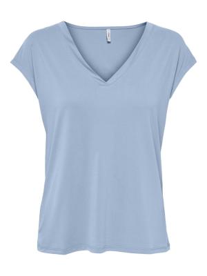 Lässiges V-Ausschnitt-Top – Perfekt für vielseitige Looks | ONLFREE S/S MODAL V-NECK TOP JRS NO