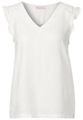 LTD QR volant top w.crochet de