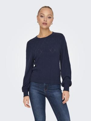 Strickpullover | ONLFRIDA LIFE LS STRUCTURE O-NECK C