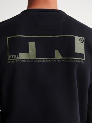 Men Sweater Round Neck Print