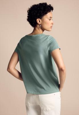 Sommershirt | basic partprint shirt
