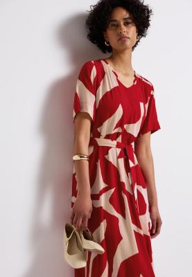 Maxi Viscose Shirt Dress_AOP
