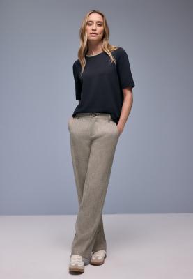 shirt w.striped collar