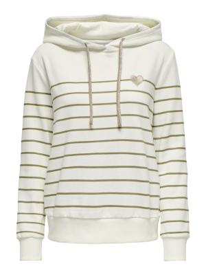 Kapuzenpullover | ONLADELLE L/S STRIPE HOOD SWT