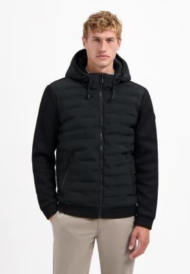 All-Season-Jacke mit gesteppter Front | Jacket Short Fit Sealed Hooded Knitted Mix
