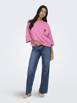 ONLLUCILLA 2/4 BOXY O-NECK UB RS SW