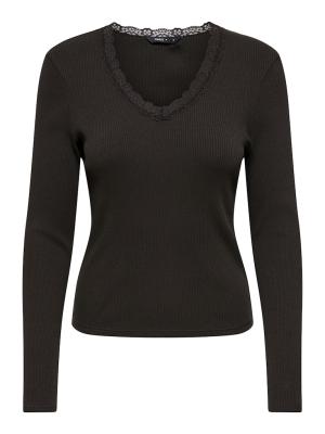 ONLSARA SHARAI L/S V-NECK TOP JRS N