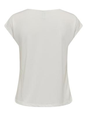 Lässiges V-Ausschnitt-Top – Perfekt für vielseitige Looks | ONLFREE LIFE S/S MOD.V-NECK TOP JRS