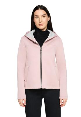 Amber & June Kapuzenjacke – Sportive Eleganz in zartem Rosé