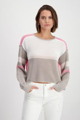 Trendiger Pullover aus 100% Baumwolle