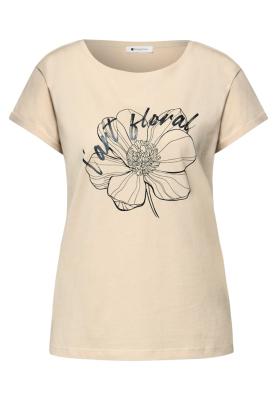 flower artwork shirt