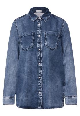 Jeanshemd | Style Denim-Tencel blouse,medi