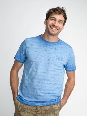 T-Shirt mit Allover-Muster | Men T-Shirt SS