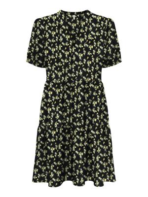ONLNOVA LIFE VIS S/S THEA DRESS WVN