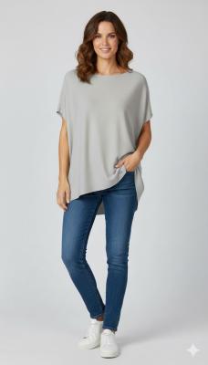 DESIGNER-MINIMALISMUS: Beate Heymann Strick-Top in cloudy