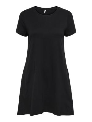 Einfarbiges Kleid mit Taschen | ONLMAY LIFE S/S POCKET DRESS JRS
