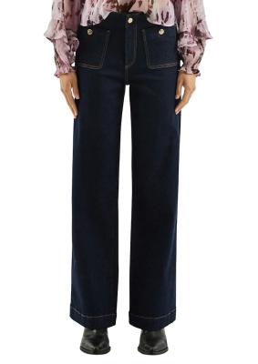 Catie Jeans mit High Rise und Wide Leg