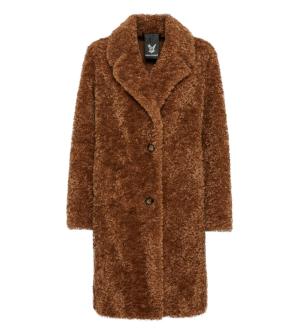 Webpelzkurzmantel – stilvoller Kuschellook im Fake Fur Design