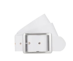 Echtleder-Gürtel mit schlichten Doppelschließe | 40 mm Ledergürtel