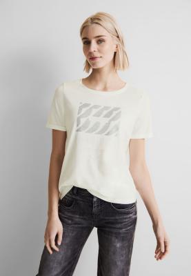 StreetOne Damen Basic Shirt mit 3/4 Arm | basic interlock shirt 3/4 slee •  Damen T-Shirt 3/4 Arm • Shirts • Rühle × INDIGO Online-Shop