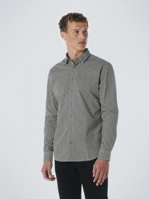 Herren Hemd in allover Print | Shirt Stretch Allover Printed