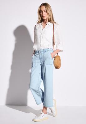 QR Denim-Wide Leg,mw,ultrablea