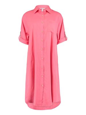 Damen Hemdblusenkleid aus Leinen-Mischung | Dress La44nda Linen