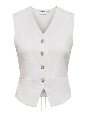 ONLITA S/L LINEN LOOK WAISTCOAT TLR