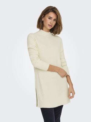 Zeitloser Strickpullover für jede Jahreszeit | ONLKATIA LS LOOSE RIB HIGH-NECK CC