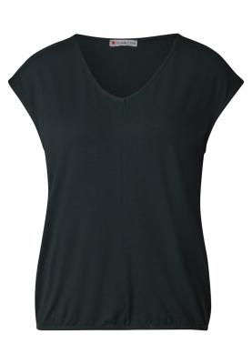 jersey shirt w. v-neck