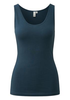 Ärmellose Tanktop aus weichem Baumwolljersey