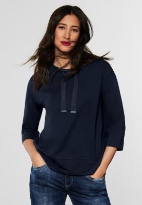 Oversized geschnittene Damenshirt | soft oversize shirt w.loops