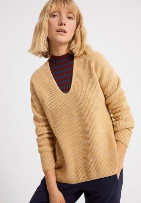ARYANAA Strick Pullover Solid