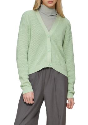 Strickjacke mit Strukturmuster