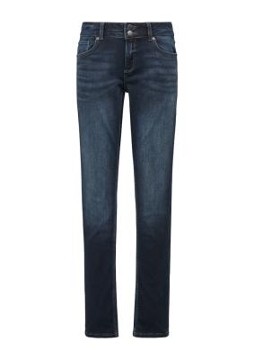 Jeans Catie / Slim Fit / Mid Rise / Slim Leg / Doppelknopf