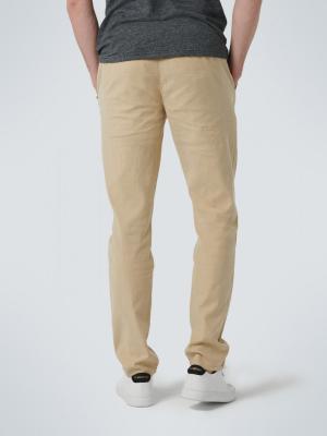 Pants With Linen Garment Dyed Stretch