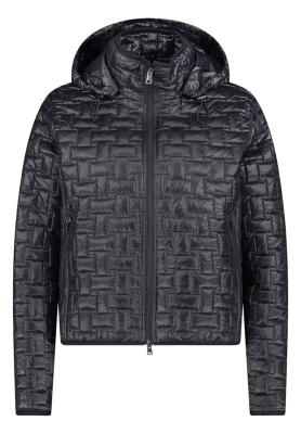 Amber & June Steppjacke – Glanzvoller Auftritt mit grafischer Struktur