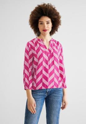 Bluse im Tunikastyle | Printed tunic blouse w frill