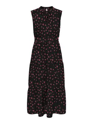 ONLNOVA LIFE VIS ULI LONG DRESS AOP
